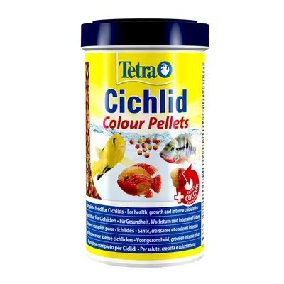 Cichlid colour pellets 165 g 500 ml pour Cichlidés