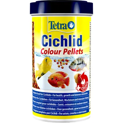 Tetra - Cichlid colour pellets 165 g 500 ml pour Cichlidés