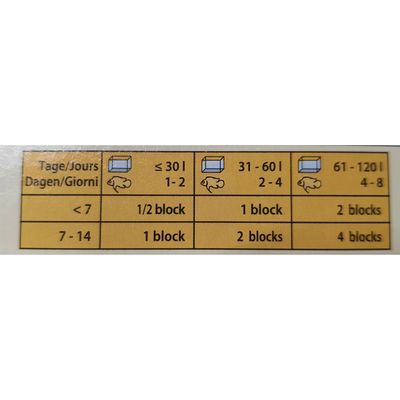 Tetra - Goldfish bloc vacances  2 x 12 g. Aliment gélifié pour les poissons