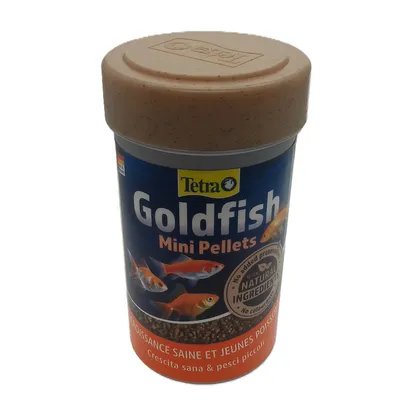 Goldfish Mini Pellets 42 g -100 ml Aliment complet pour les jeunes poissons