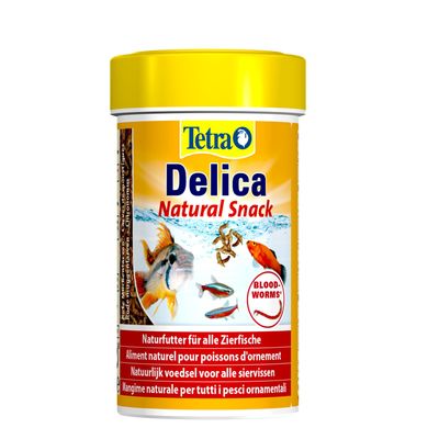 Delica Larves moustique 8g - 100 ml nourriture pour poissons d'ornement
