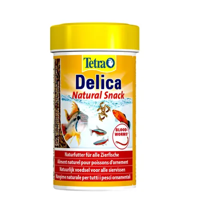Tetra - Delica Larves moustique 8g - 100 ml nourriture pour poissons d'orne