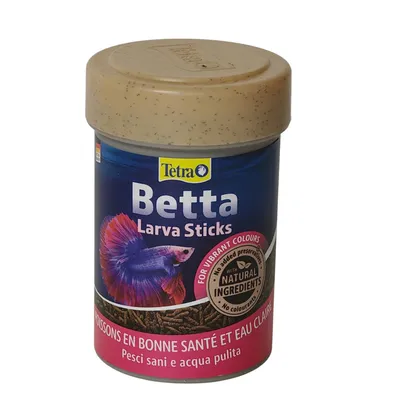 Betta Larva Sticks pour poissons combattants et tortues aquatiques 85 ml
