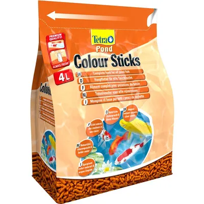 Pond Sticks colour 8-12 mm, sac 4 litres 750g, TETRA pour poisson d'ornemen