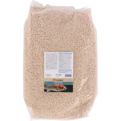Flamingo - Nourriture poisson d'étang en sticks, 35 litres soit 3 kg Flamingo - Nourriture poisson d'étang en sticks, 35 litres soit 3 kg
