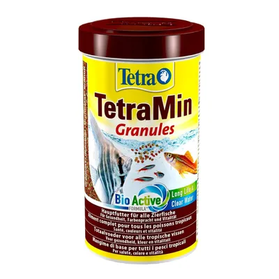 Tetra - Min Granules alimentation pour poissons d'ornement 200g/500 ml Tetra - Min Granules alimentation pour poissons d'ornement 200g/500 ml
