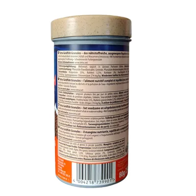 Tetra - Goldfish Granules  80g - 250 ml Aliment complet pour les poissons r