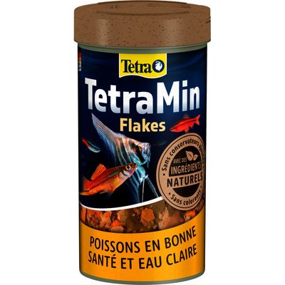 Nourriture en flocons TetraMin pour poissons d'ornement d'eau douce - 200 g