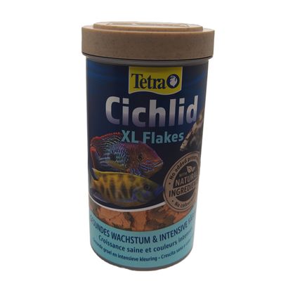 Cichlid XL flocons 80 g 500 ml nourriture pour Cichlidés et poissons d'orne