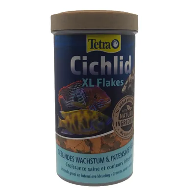 Tetra - Cichlid XL flocons 80 g 500 ml nourriture pour Cichlidés et poisson