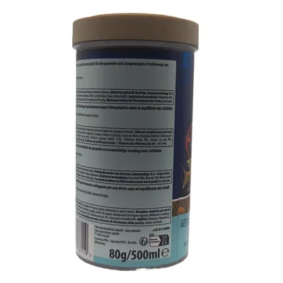 Cichlid XL flocons 80 g 500 ml nourriture pour Cichlidés et poissons d'orne