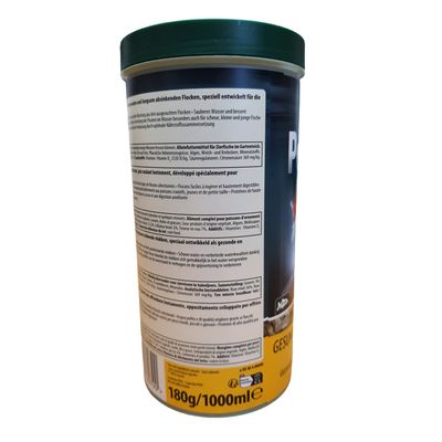 Pond Flakes pot de 1 Litre, 180 g aliment flottant pour poissons