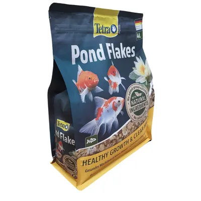 Pond Flakes sac de 4 Litres, 800 g aliment flottant pour poissons