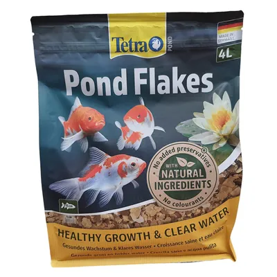 Pond Flakes sac de 4 Litres, 800 g aliment flottant pour poissons
