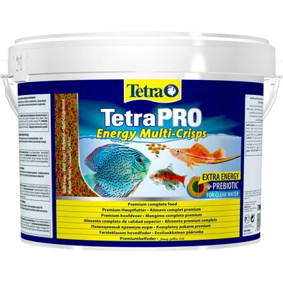 Tetra - Aliment complet poisson d'ornement premium Energy Multi-Crisps seau Tetra - Aliment complet poisson d'ornement premium Energy Multi-Crisps seau