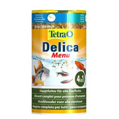 Tetra - Delica Menu 30g - 100 ml nourriture pour poissons d'ornement