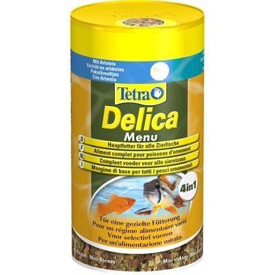 Tetra - Delica Menu 30g - 100 ml nourriture pour poissons d'ornement