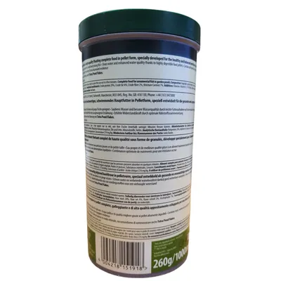 Pond Pellets mini 2-4 mm, pot 1 litre 260 g, TETRA pour poisson d'ornement