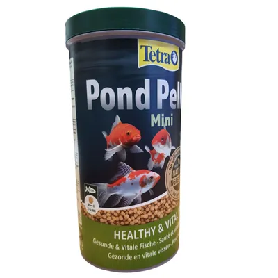 Tetra - Pond Pellets mini 2-4 mm, pot 1 litre 260 g, TETRA pour poisson d'o