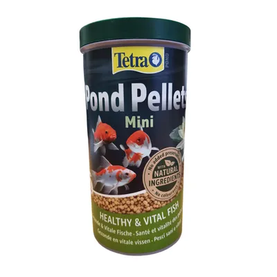 Tetra - Pond Pellets mini 2-4 mm, pot 1 litre 260 g, TETRA pour poisson d'o Tetra - Pond Pellets mini 2-4 mm, pot 1 litre 260 g, TETRA pour poisson d'o