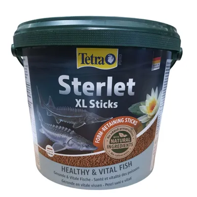 Nourriture en sticks Tetra Pond Sterlet pour esturgeons de bassin - seau 5