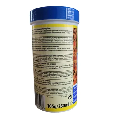 Tetra - Cory crevette pastille 105g - 250 ml nourriture pour Corydoras