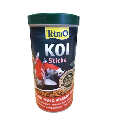 Aliment complet flottant Koï stick  1 litre , 140 g pour carpes koï de bass