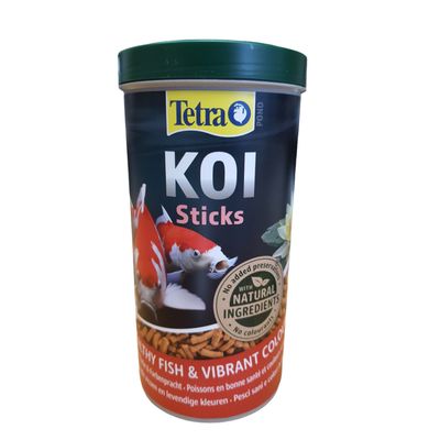Aliment complet flottant Koï stick  1 litre , 140 g pour carpes koï de bass