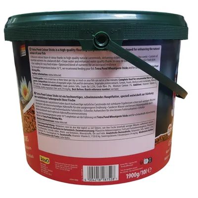 Pond Sticks colour 8-12 mm, seau 10 litres 1.9 kg, TETRA pour poisson d'orn