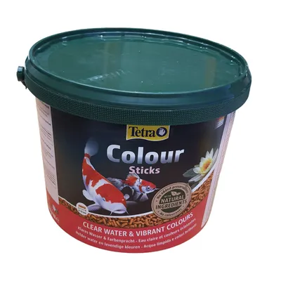 Tetra - Pond Sticks colour 8-12 mm, seau 10 litres 1.9 kg, TETRA pour poiss
