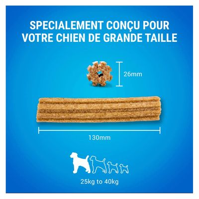 Purina - Bâtonnets à mâcher - Dentalife Grand Chien