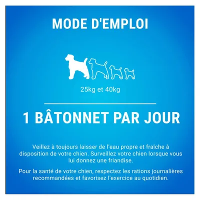 Purina - 36 Bâtonnets à mâcher pour Grand Chien (25-40kg) DENTALIFE