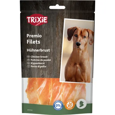 Un sachet friandise chien a la poitrine de poulet 100 g