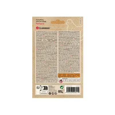 Flamingo - Friandises Hapki Grow Petits blocs avec poulet 85 g pour chiot a