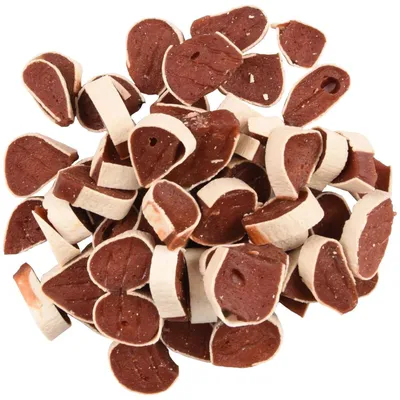Friandise canard et poisson rouleaux de sushi Hapki BBQ pour chien 85 g san