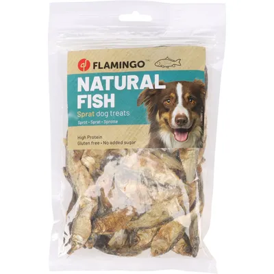 Flamingo - Friandise poisson séché 100 g  pour chien