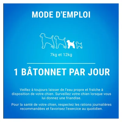 Purina - 21 Bâtonnets à mâcher pour Petit Chien (7-12kg) DENTALIFE