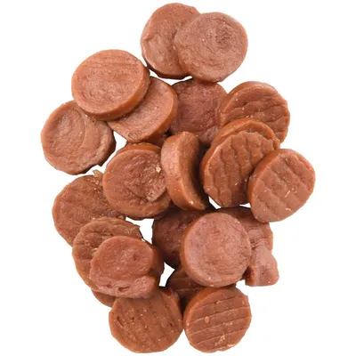 Flamingo - Friandise lapin pièces Hapki BBQ pour chien 85 g sans gluten