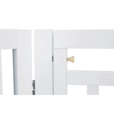 TRIXIE Portail pour chiens 60-160 cm Blanc 39363
