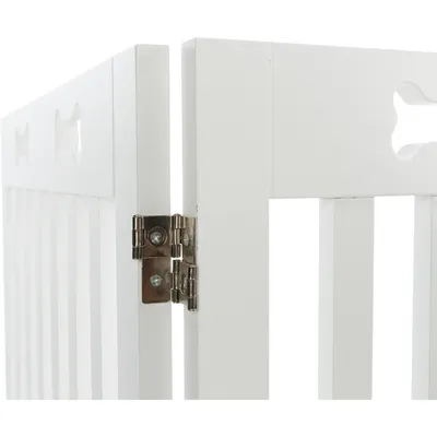 animallparadise - Barrière pour chiens, 4 parties. Taille 60-160 x 75 cm