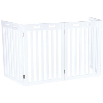 Barrière pour chiens, 4 parties. Taille 60-160 x 75 cm