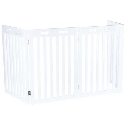 animallparadise - Barrière pour chiens, 4 parties. Taille 60-160 x 75 cm