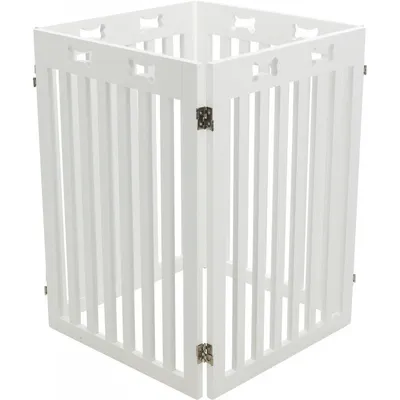 animallparadise - Barrière pour chiens, 4 parties. Taille 60-160 x 75 cm