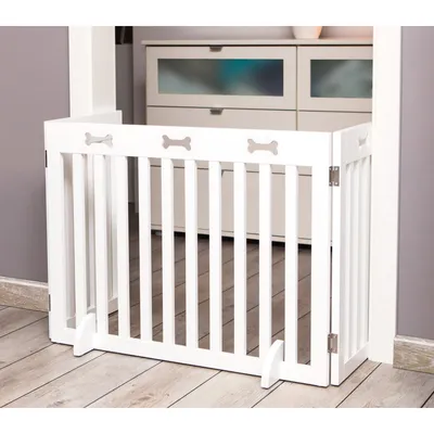 TRIXIE Barrière pour chiens 3 parties MDF