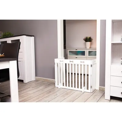 TRIXIE Barrière pour chiens 3 parties MDF