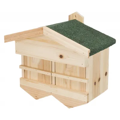Nichoir pour moineaux. dimension: 33 x 30 x 21 cm.