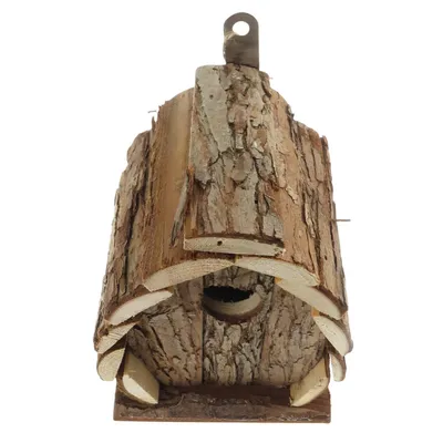 animallparadise - Nichoir en bois naturel, GUIDO, 13 X 13 X 17 cm,  pour oi