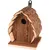 animallparadise - Nichoir en bois naturel, GUIDO, 13 X 13 X 17 cm,  pour oi