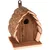 animallparadise - Nichoir en bois naturel, GUIDO, 13 X 13 X 17 cm,  pour oi