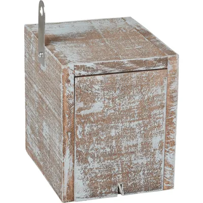 Flamingo - Nichoir Georgia forme cube 12 cm pour oiseaux